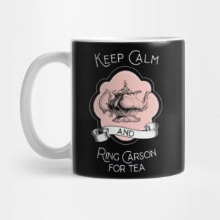 Keep Calm and Ring Carson Mug